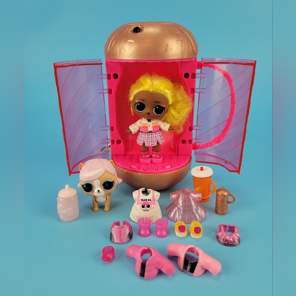 MGA LOL Surprise Hair Goals Doll Style Me Series 2 Lot Doll + Accessories - Picture 2 of 9